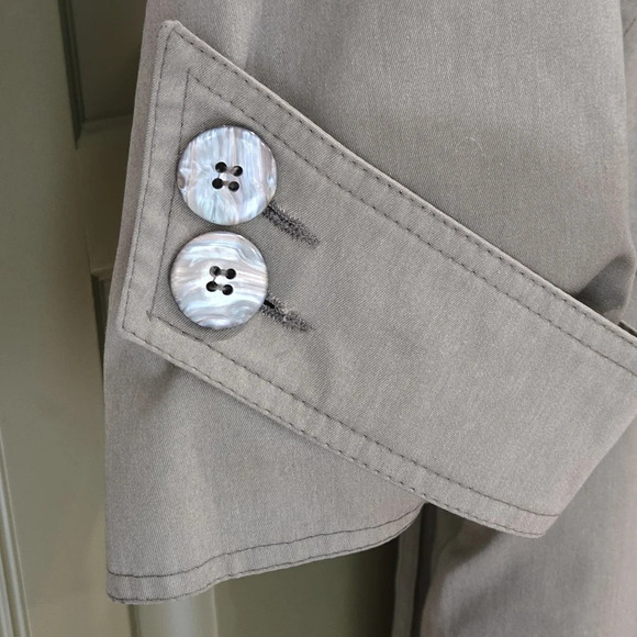 Vintage John Weitz mens trench coat - Picture 3 of 8